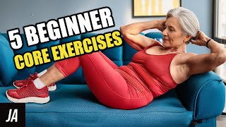 5 Best Beginner Core Exercises You Can Do At Home (HIIT)