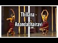 Shobana Performs The Thillana In - Anandabhairavi