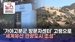 '가야고분군 방문자센터' 고령으로...\