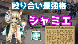 【Summoners War | サマナーズウォー】殴り合い最強格、生まれ変わり+5化物ステータスシャミエでパワーワリーナ！