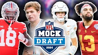 The OFFICIAL 2024 NFL First Round Mock Draft! (Midseason Edition 3.0!) || TPS