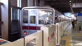 東武9050系9152F新横浜線試運転に伴う回送列車武蔵小杉駅発車