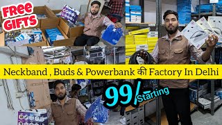 Ovista Mobile Accessories Buds PowerBank Manufacturer || Voice Changer Neckband Delhi Manufacturer