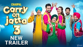Carry On Jatta 3 Trailer Gippy Grewal | Sonam Bajwa | Chaupal | Latest Punjabi Movies 2023