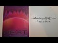 (G)I-dle Heat album Flare version unboxing