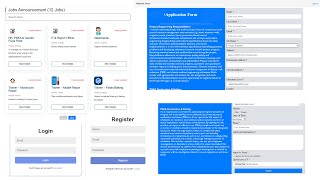 🚀 Job Portal Website Project | PHP, HTML, CSS & JS | With Login, Registration & Email Verification