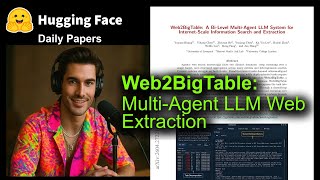 Web2BigTable: Multi-Agent LLM Web Extraction