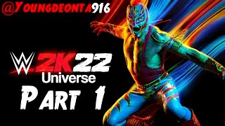 @Youngdeonta916 #PS5🎮 Live Premiere🔴 - WWE 2K22 ( Universe ) Part 1