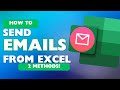 Send Emails from Excel | Full VBA Tutorial
