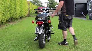 BSA A65 Thunderbolt 1970 start & run