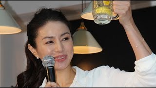 井川遥、CMのあの店で「乾杯！」　「角ハイボール CMのあのお店」オープニングイベント(1)