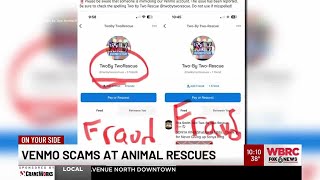 Venmo scams at animal rescues