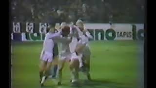 ECC 1981-82. Round of 16. RSC Anderlecht - Juventus. Highlights.