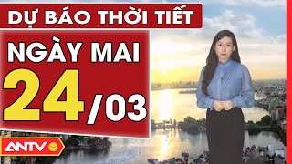 Dự báo thời tiết ngày mai 24/3: Hà Nội và TP. HCM ngày nắng nóng, đêm không mưa | ANTV
