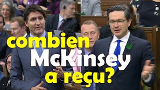 Combien le gouvernement Trudeau a-t-il donné à McKinsey?