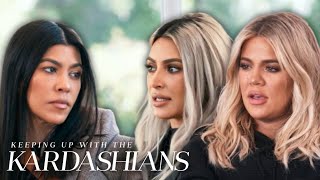 Khloé Kardashian Struggles Choosing Between Kim and Kourtney As Trues Guardian | KUWTK | E!