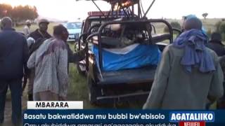 Basatu bakwatiddwa mu bubbi bw'ebisolo