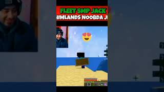 Fleet SMP Jack Is Funny And Himlands Noobda Ji Is Cute #himlands #viral #shortsfeed #minecraft