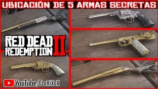 Red Dead Redemption 2 COMO ENCONTRAR 5 ARMAS SECRETAS #RDR2