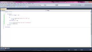 Visual Basic Lesson 9: Do While Loop