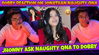 Jonathan Ask Naughty Qna To DOBBY😂 | Jonathan Wants Milk ? | Dobby Reaction