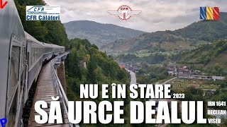 Urca cu greu | N-am vazut asa ceva pana acum - Cu trenul Beclean - Viseu de Jos