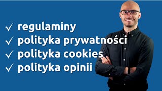 Regulamin sklepu internetowego, polityka prywatności, cookies, opinii - co musisz mieć?