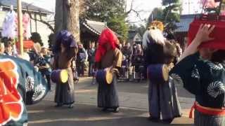 赤塚諏訪神社獅子舞2014