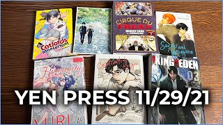 New Yen Press Manga 11/29/21 Overview!