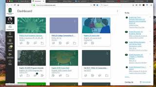 Creating the Eportfolio on Canvas