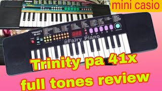 Mini Casio 😅 Trinity Pa 41x ✅Full Tones review #music #xps10 #fairypiano #casiosa77 #casio #trinity