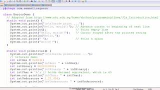 Java Programmimg | 067 Creating Packages + Demo.mp4