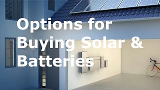 Options for Buying Solar and Battery Backup: Your Guide to Sustainable Energy Choices