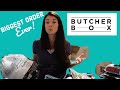 Butcher Box: My BIGGEST ORDER EVER - Grassfed Beef & Organic Chicken Subscription Unboxing + Coupon