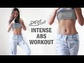 Intense Abs Workout Routine - 10 Mins Flat Stomach Exercise