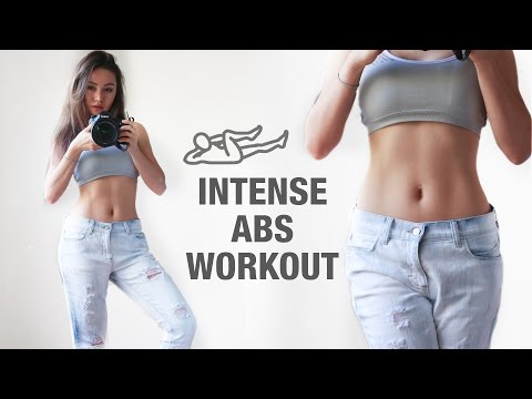 Intense Abs Workout Routine - 10 Mins Flat Stomach Exercise Intense Abs Workout Routine - 10 Mins Flat Stomach Exercise
