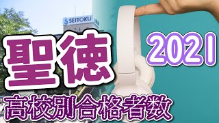 聖徳大学（聖大）高校別合格者数ランキング2021【ゆっくり読み上げ】（※前期終了時点）