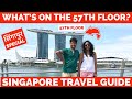 Singapore Tourist Places | World's Largest Infinity Pool I Marina Bay Sands | Garden By The Bay