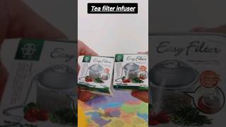 Tea filter infuser unboxing ✨️