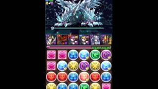 【パズドラ】　伝説龍ラッシュ！ 五龍連牙　地獄級　【闇ヨミ×光アヌビス】