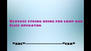 Python programming interview question series ETL AUTOMATION Testing.
