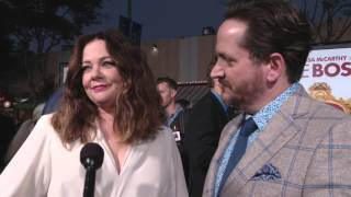 The Boss: Melissa McCarthy & Ben Falcone Red Carpet Movie Premiere Interview | ScreenSlam