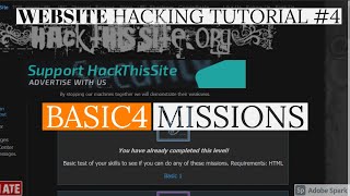 HACK THIS SITE BASIC 4 MISSIONS || HTS MISSIONS || Techno Ayan ||