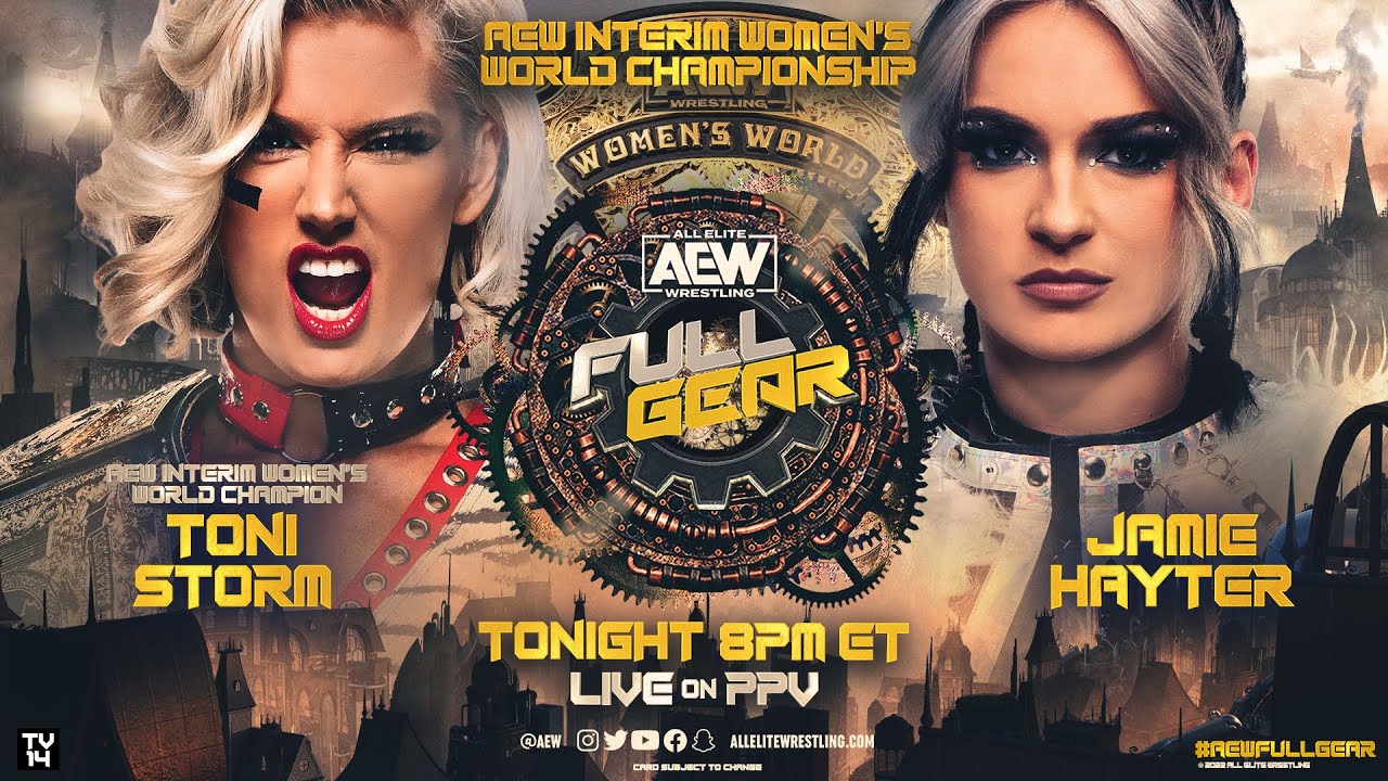 AEW Interim Women's Championship: Toni Storm Vs Jamie Hayter | AEW Full ...