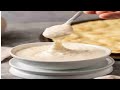 Creamy Parmesan Garlic Pizza sauce | White pizza sauce | Quick creamy homemade pizza sauce