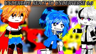 Undertale React To Underverse 0.0 | Gacha Club