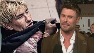 Chris Hemsworth on Surprise BITE from Barry Keoghan in ‘Crime 101’ (Exclusive)