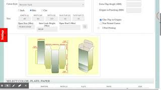 EASEPRINT - ESTIMATION FOR BOXES/MONO CARTON