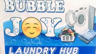 BUBBLE JOY LAUNDRY HUB UCU SAN VICENTE WEST URDANETA CITY PANGASINAN