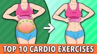 Top 10 Cardio Exercises - burn lots of calories